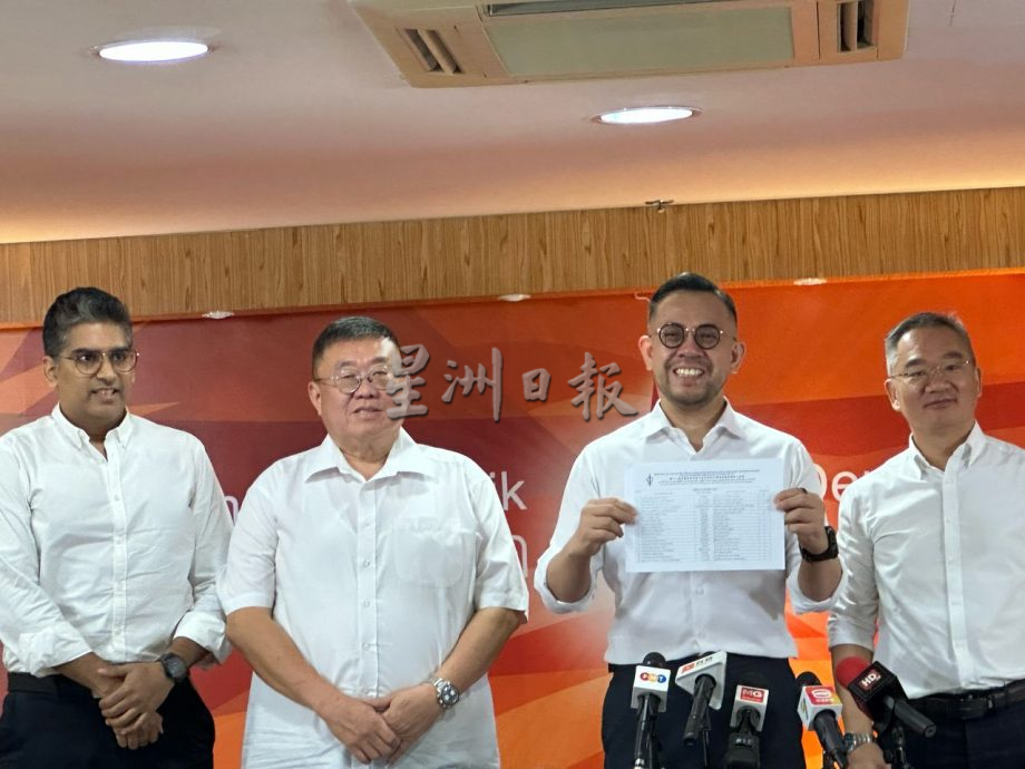 行动党中央改选 70候选人角逐30中委