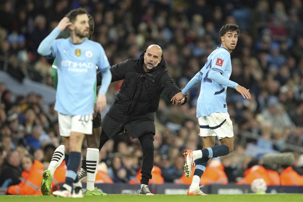 足总杯|平淡看待曼市连续7年闯8强 瓜帅:即使夺冠也不能挽救本赛季