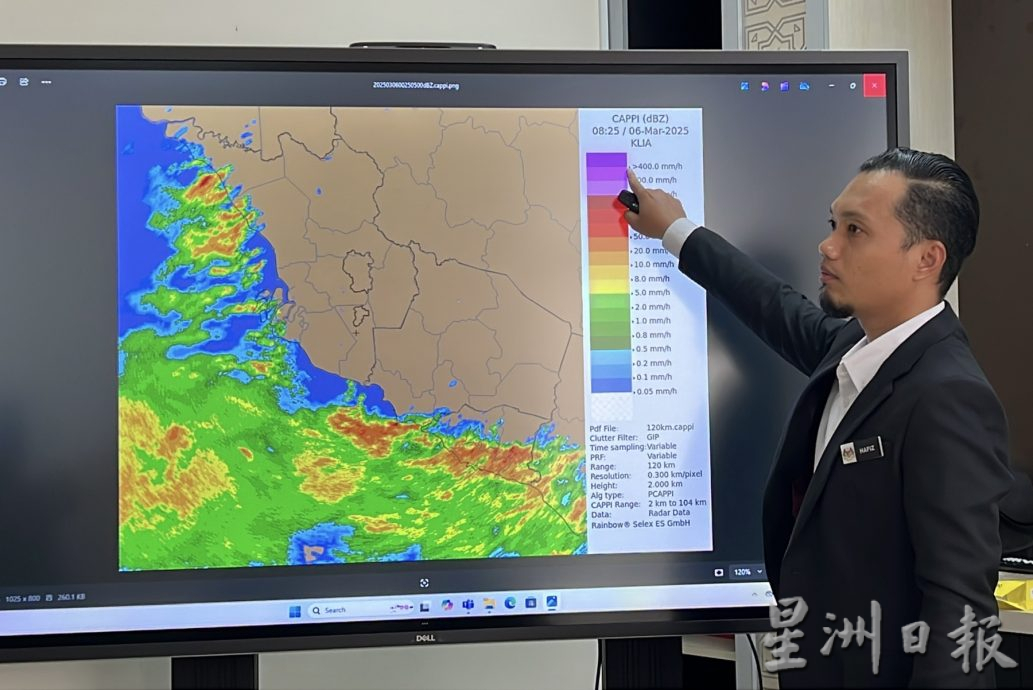 （古城封面副文）1天降雨量达1个月85%预测雨量·造成6日多处水灾