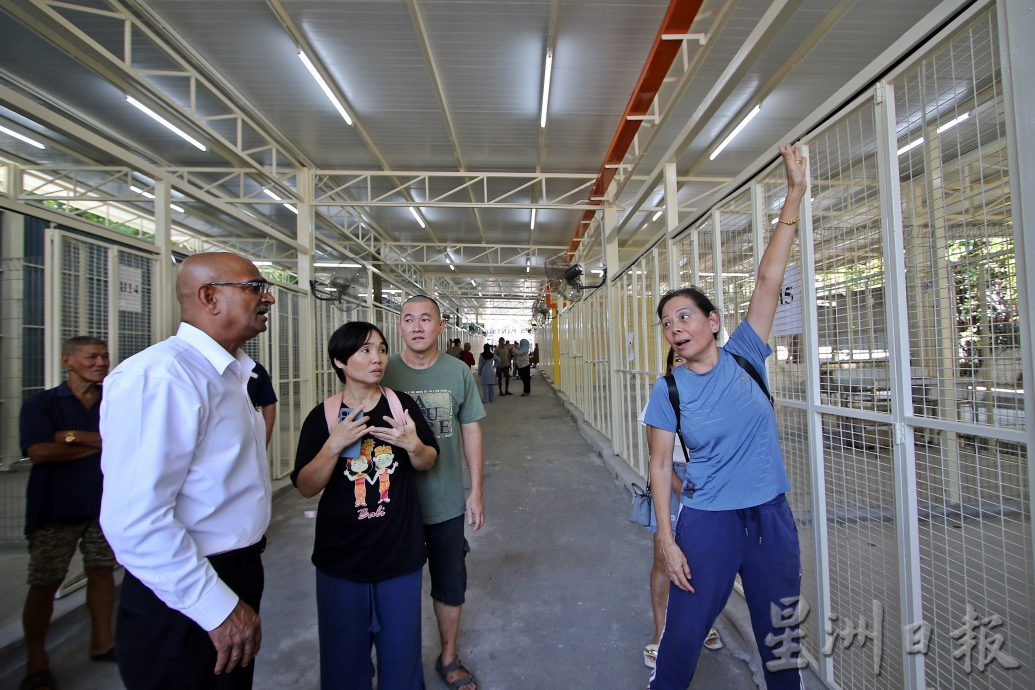 (大北马)峇都丁宜金沙滩临时小贩中心开幕