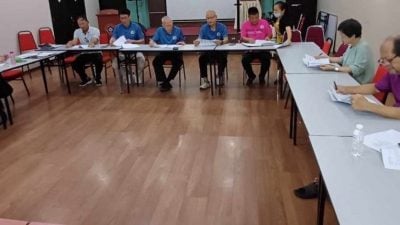 吉中福建会馆会员大会   杨金福感谢会员踊跃出席