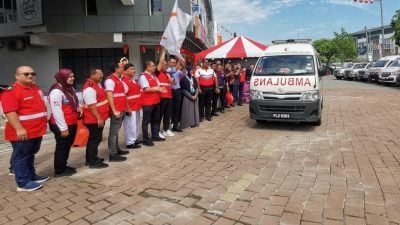 槟红新月会24小时救护车   开斋节期间提供紧急服务