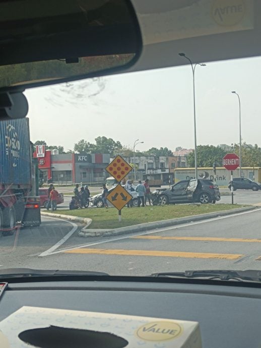 ns汝来：汝来7工业区路段频发车祸 网民批交通设计“不合常规”“不合逻辑”