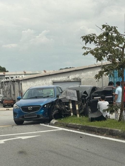 ns汝来：汝来7工业区路段频发车祸 网民批交通设计“不合常规”“不合逻辑”