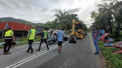 狂风暴雨吉南三巴央 31房屋及天主教堂遭破坏