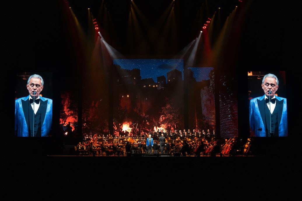 The world’s most beloved tenor Andrea Bocelli graces Galaxy Arena for his first solo concert in Macau, leaving the audience a soul-stirring musical odyssey.