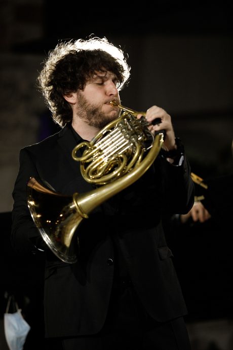 Andrea Cesari, Horn Soloist, earned the title at the Audimozart! in the Mozart International Competition in 2008 for his exceptional interpretation of Mozart