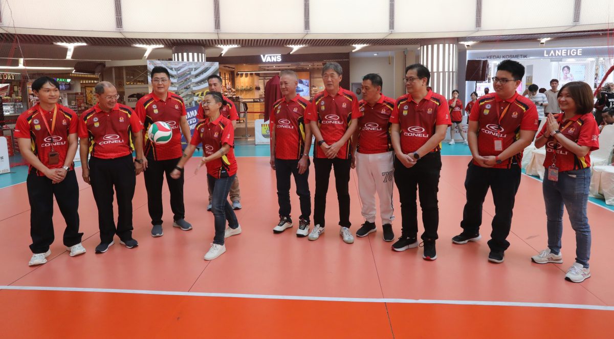 1 Utama混合排球锦标赛|参战8队商场内一决雌雄  马排盼再迎春天