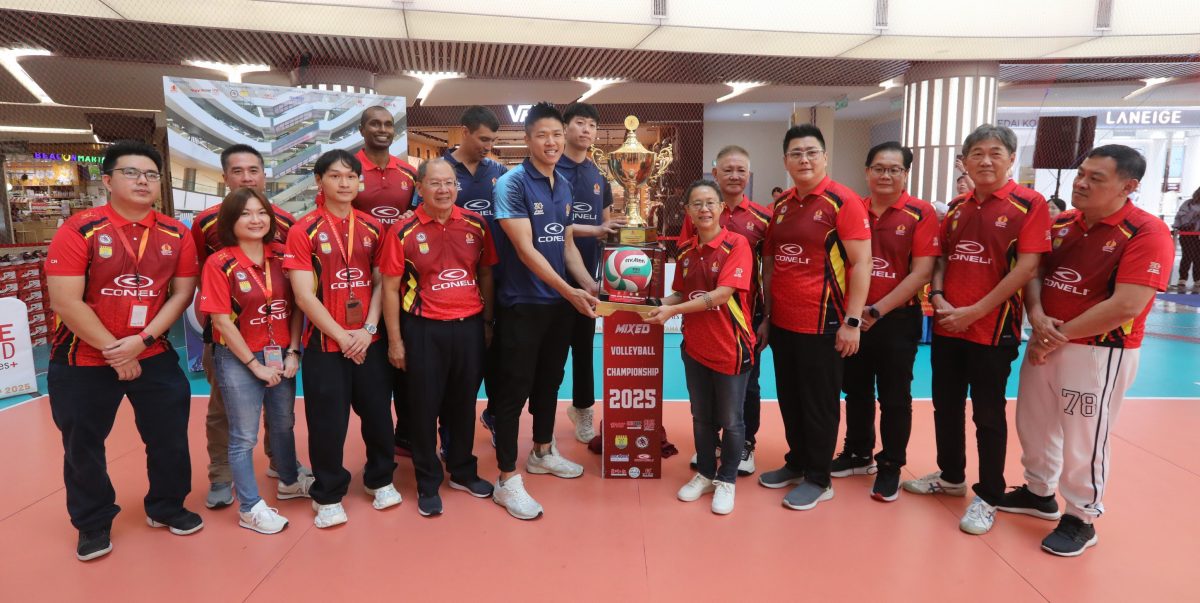 1 Utama混合排球锦标赛|参战8队商场内一决雌雄  马排盼再迎春天