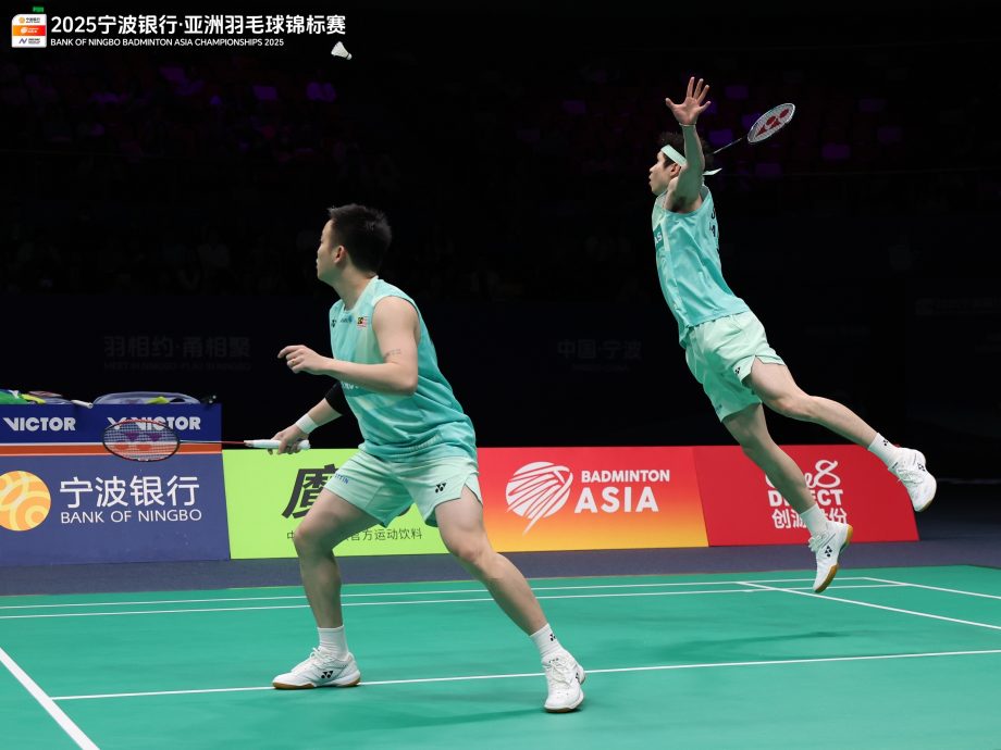 2025年亚洲羽球锦标赛| 谢苏30分钟强势横扫双A  彭伟信功不可没