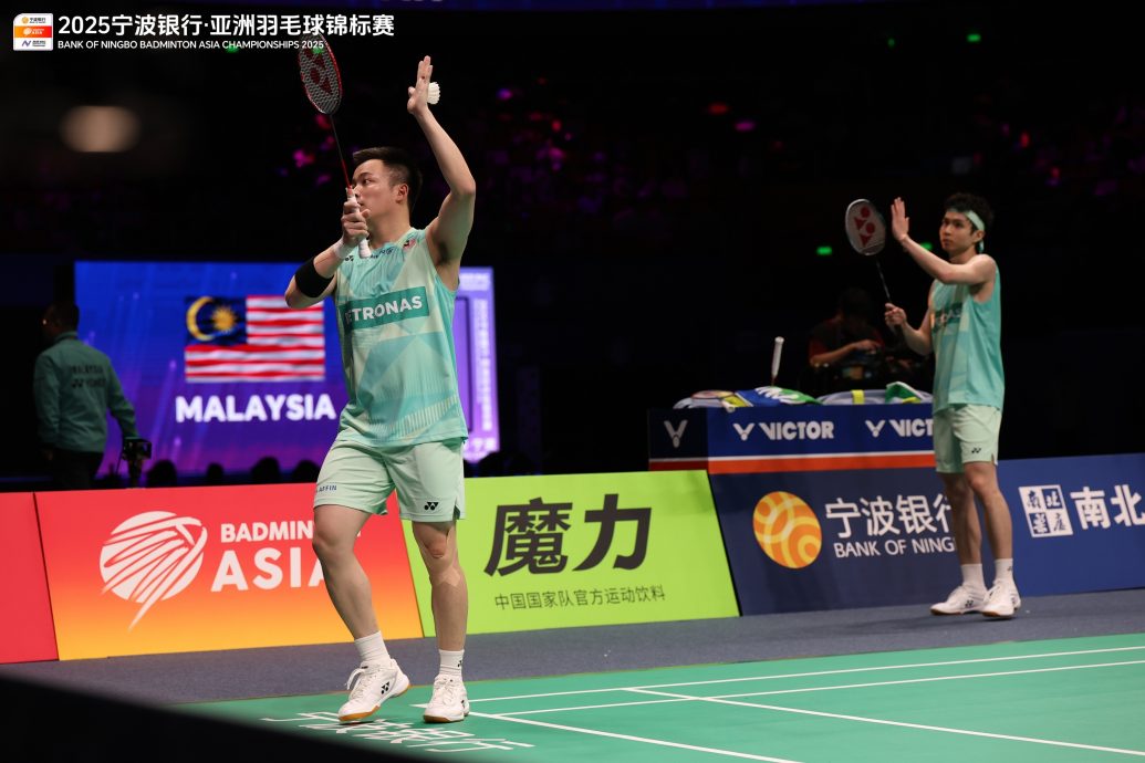 2025年亚洲羽球锦标赛|克服劣势挫卫冕冠军 谢苏力保大马争冠希望