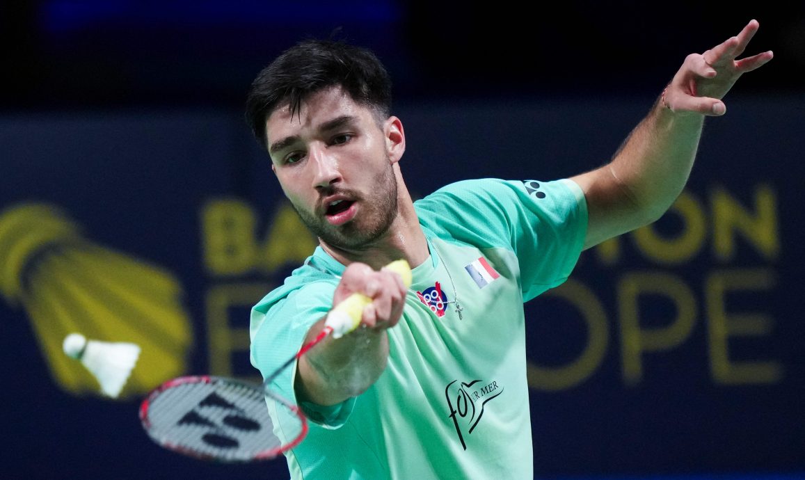 2025年欧洲羽球锦标赛|拉尼尔 托马会师决赛 法国队史首夺男单冠军