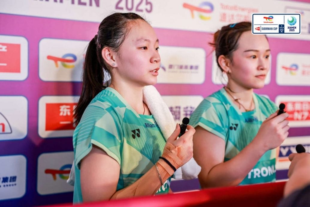 2025年苏迪曼杯羽球赛| 首次入选一度担心不能胜任 18岁陈韦妏获宝贵经验