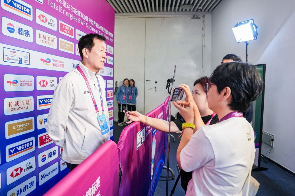 2025年苏迪曼杯羽球赛｜  落叶归根雄心壮志 朴柱奉扬言韩国要夺冠