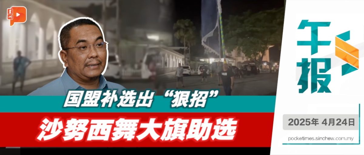 亚亦君令补选 国盟选战新招 沙努西首秀舞大旗助选