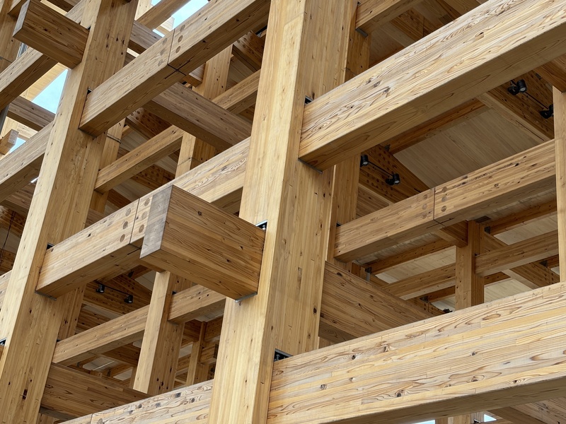 ​大阪世博“大屋根”打造世界最大木建筑 蕴含福岛震后复兴希望