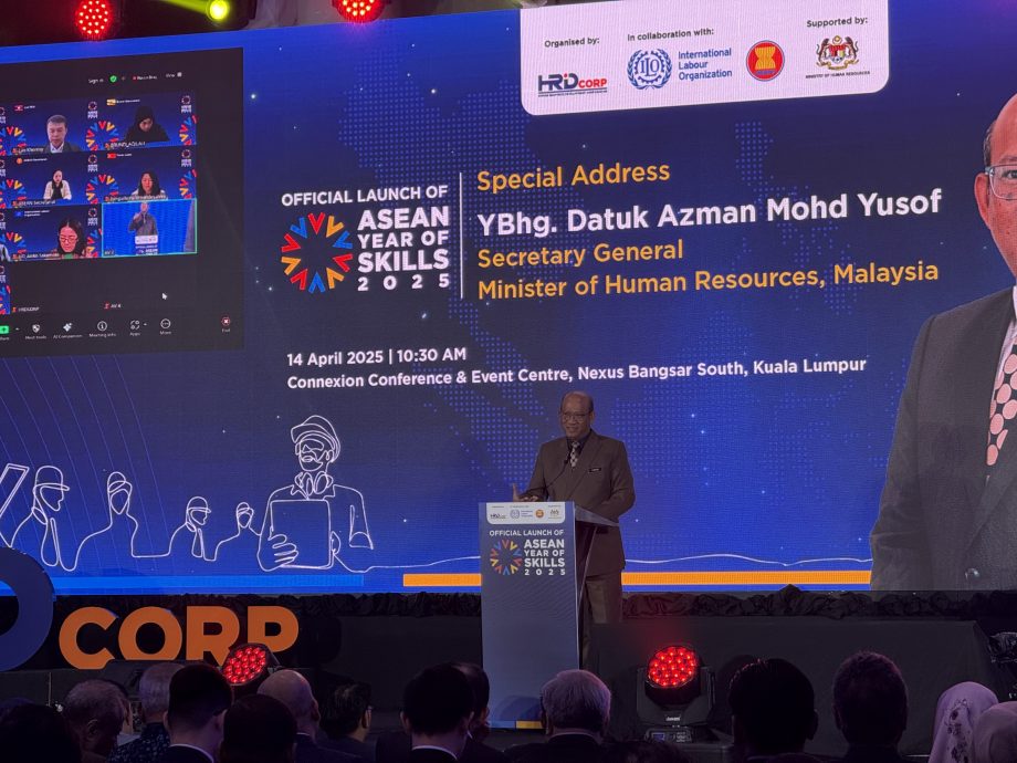 “东盟技能年”启动　阿兹曼吁共建未来型劳动力