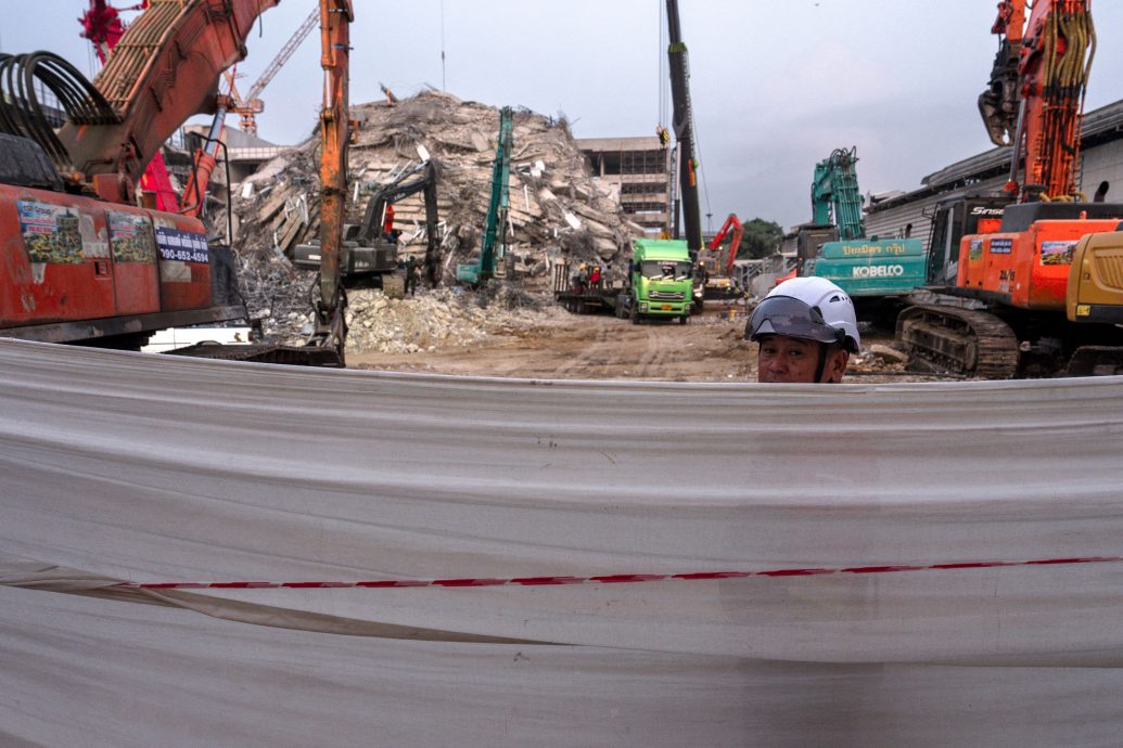 中国企承建大楼震塌 驻泰使馆称反对诋毁抹黑中企