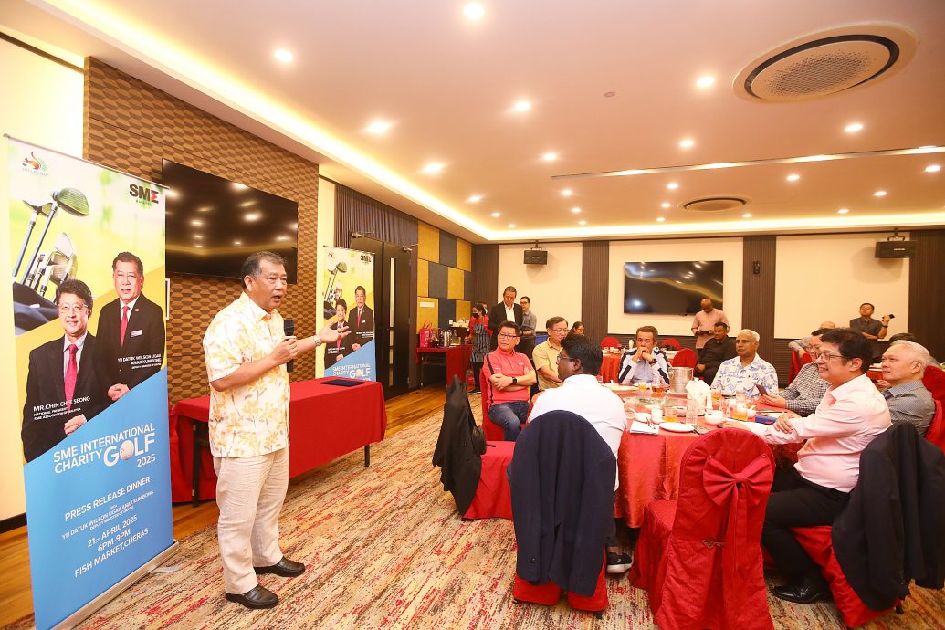 中小企业公会606举办慈善高尔夫球赛