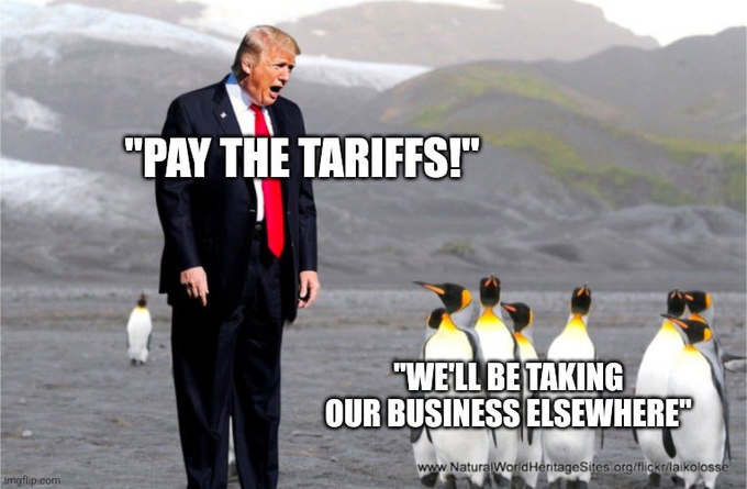 企鹅岛也被征税  美商务部长：防止其他国家“钻空子”