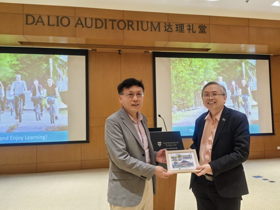 优大校长访问北京与杭州 谱写友谊与知识的航程