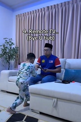 供星洲网：视频|上缴游戏机平板电脑迎开学 父欣慰：老规矩孩子们都懂