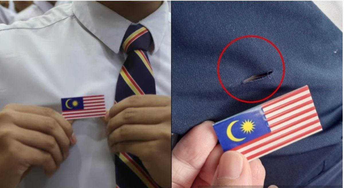 促教育部检讨国旗扣章设计 家长:改刺绣或缝制更安全