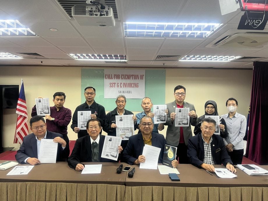 促请政府重新检讨SST的电子发票制度