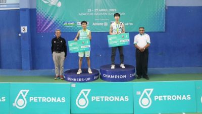 全国U18羽球赛|捍卫男女单首号种子颜面  江伟翔黄乐琦称王封后