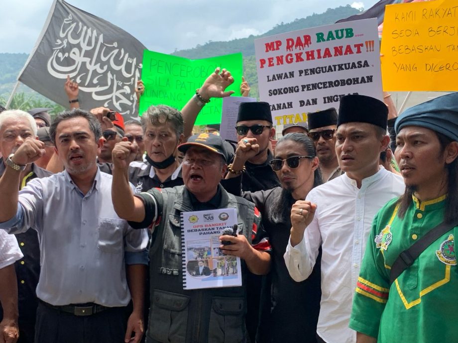 全:8个非政府组织公开表态支持彭州政府,对劳勿双溪吉流猫山王非法芭展开的执法行动,并建议政府动用SOSMA对付“阻差办公”者。