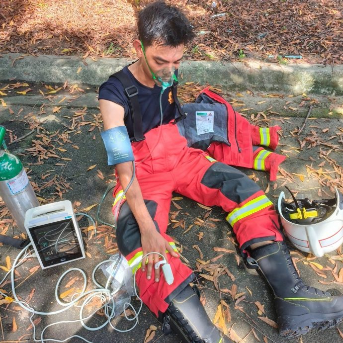 勇敢率队气爆现场援救 关志庭提醒民众做好紧急防范措施