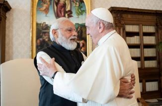 印度总理:教宗方济各是“慈爱、谦逊、精神勇气的灯塔”