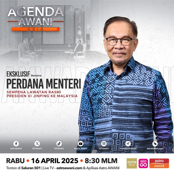 即时国内∕习近平访马 | 安华接受《亚洲视点》专访 今晚播出