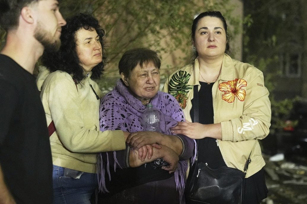 基辅遭飞弹攻击至少21伤 多处传碎片掉落与火灾