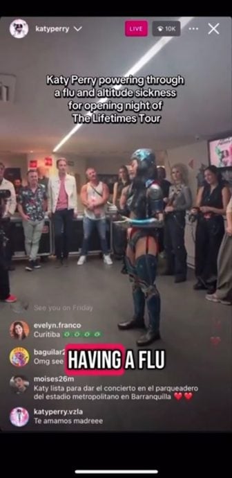 墨西哥巡演被批划水 凯蒂佩莉挨酸：少上太空多彩排