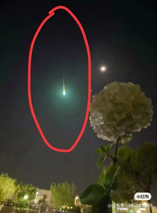 夜空惊现蓝绿色“火球”!上海江苏多地民众直击 专家称并不常见