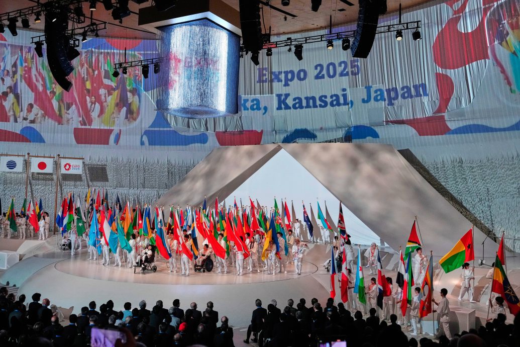  大阪世博会开幕 日相呼吁在分歧的世界中加强团结 