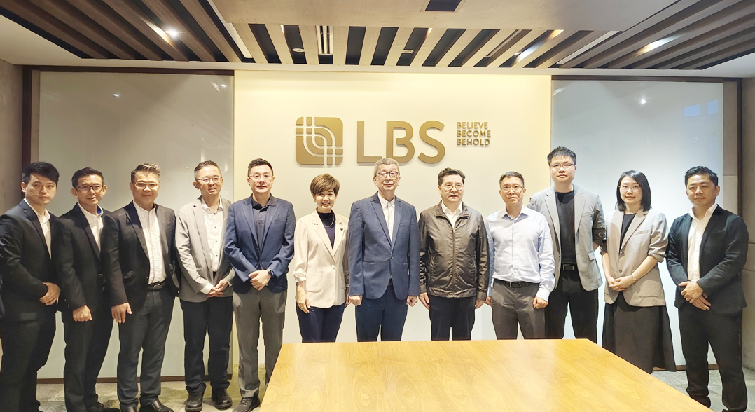 广东省商务厅代表团访问林木生集团新闻稿