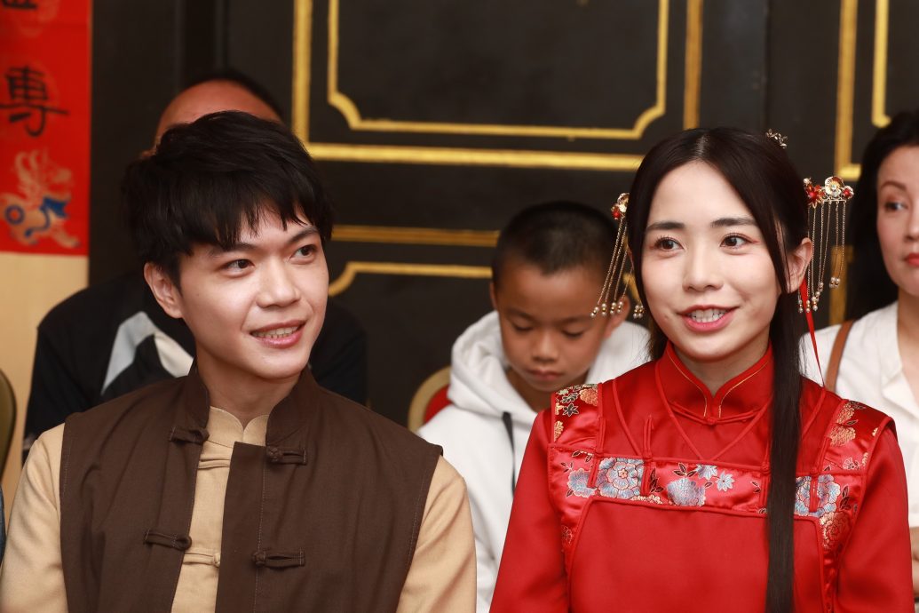 拍《幽冥新娘》挑战鬼角色 陈子颖收压惊大红包