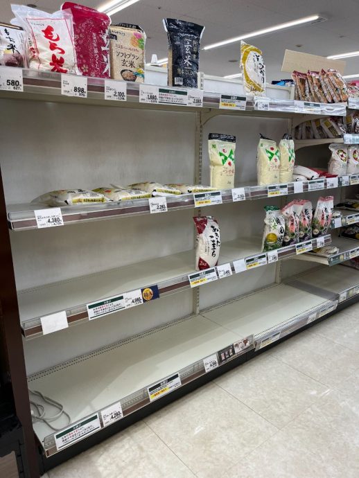 日本米价连续16周创新高 5公斤均价128令吉