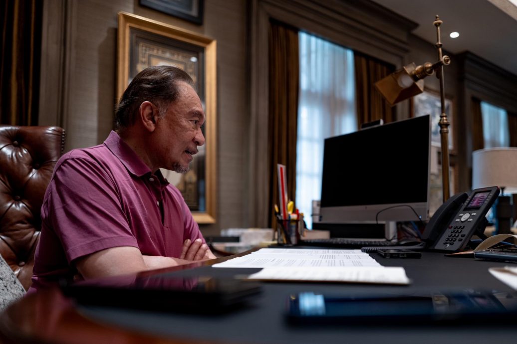 安华恭贺叙利亚总统夏拉成立新政府.加强双边关系