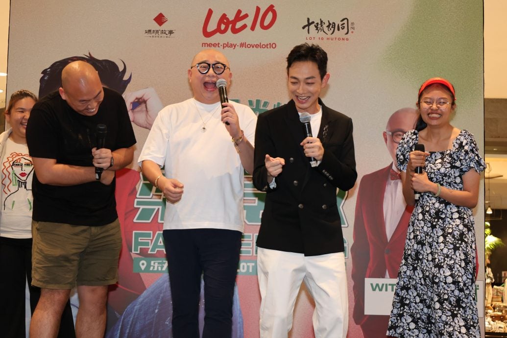 梁竞徽首来马办见面会 陈山聪惊喜现身惹尖叫	