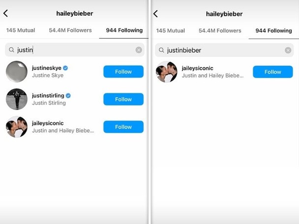 海莉被爆取消关注老公 小贾被疑婚姻再亮红灯