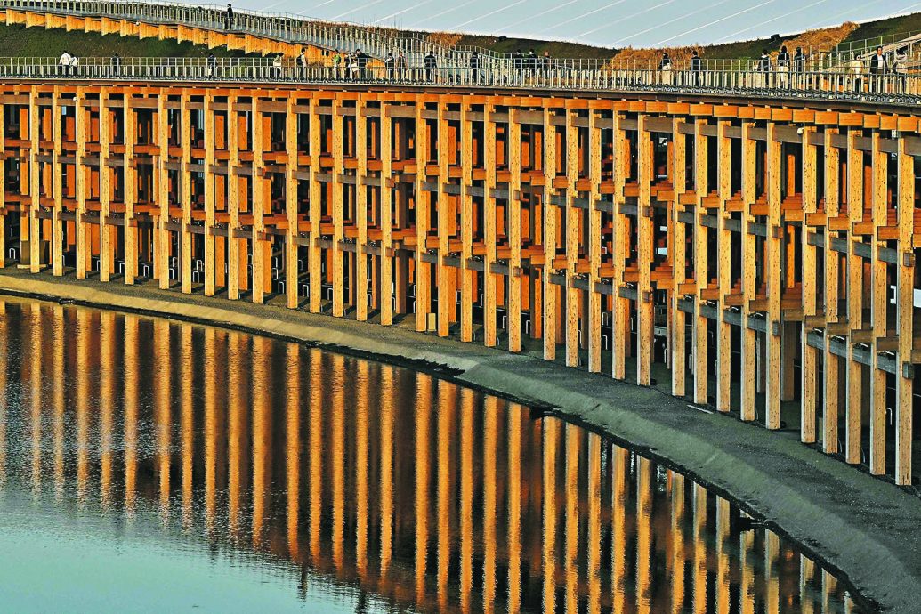 看世界)​  世博大屋根被指“歪歪的”引疑虑  主办方辟谣