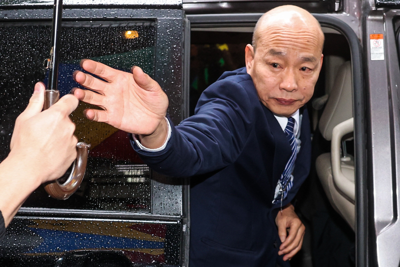 看世界)韩国瑜吁4·26上凯道  绿营：丧失中立性