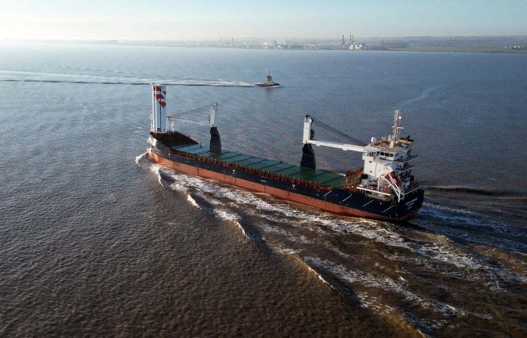 绿量无穷 | 英研发风动桅杆 助货轮驶向低碳未来