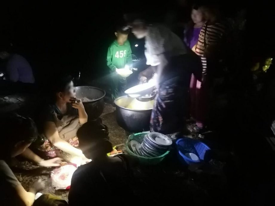 缅军深夜发起空袭 民众狂逃往泰国避难