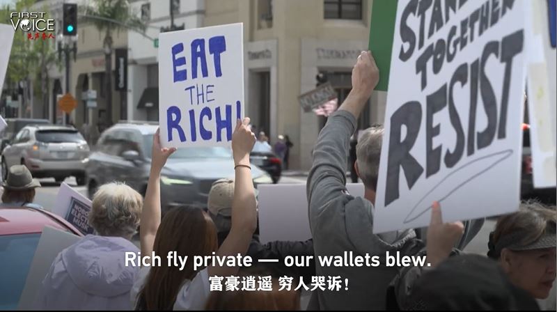 美国关税是“解放日还是负债日?” CGTN发表AI创作歌曲《关税之殇》