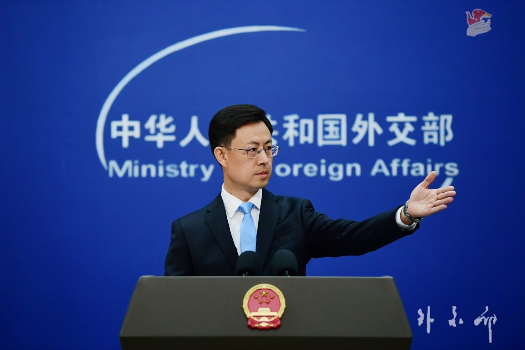 美国声称中美正在谈判 中国外交部斥美方混淆视听