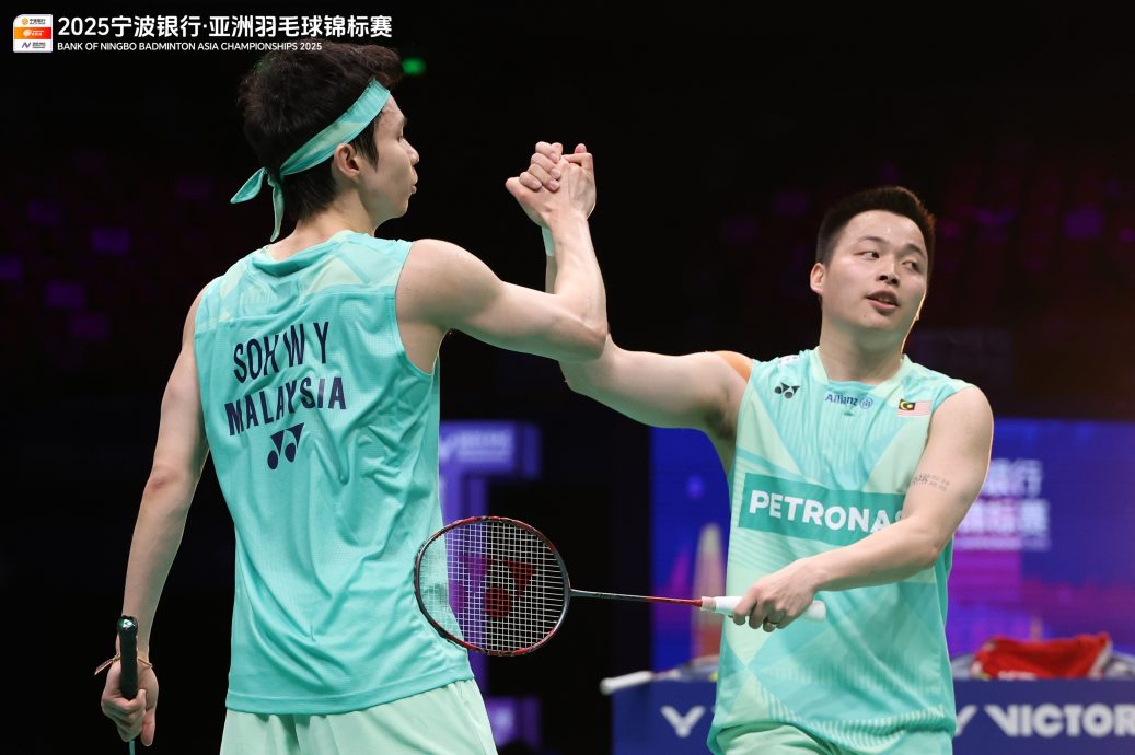 羽球亚锦赛|(谢苏封王)各界送祝贺 李宗伟:谢苏表现再升级